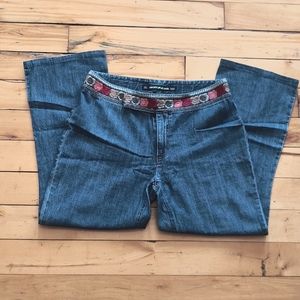 DKNY retro cropped summer jeans